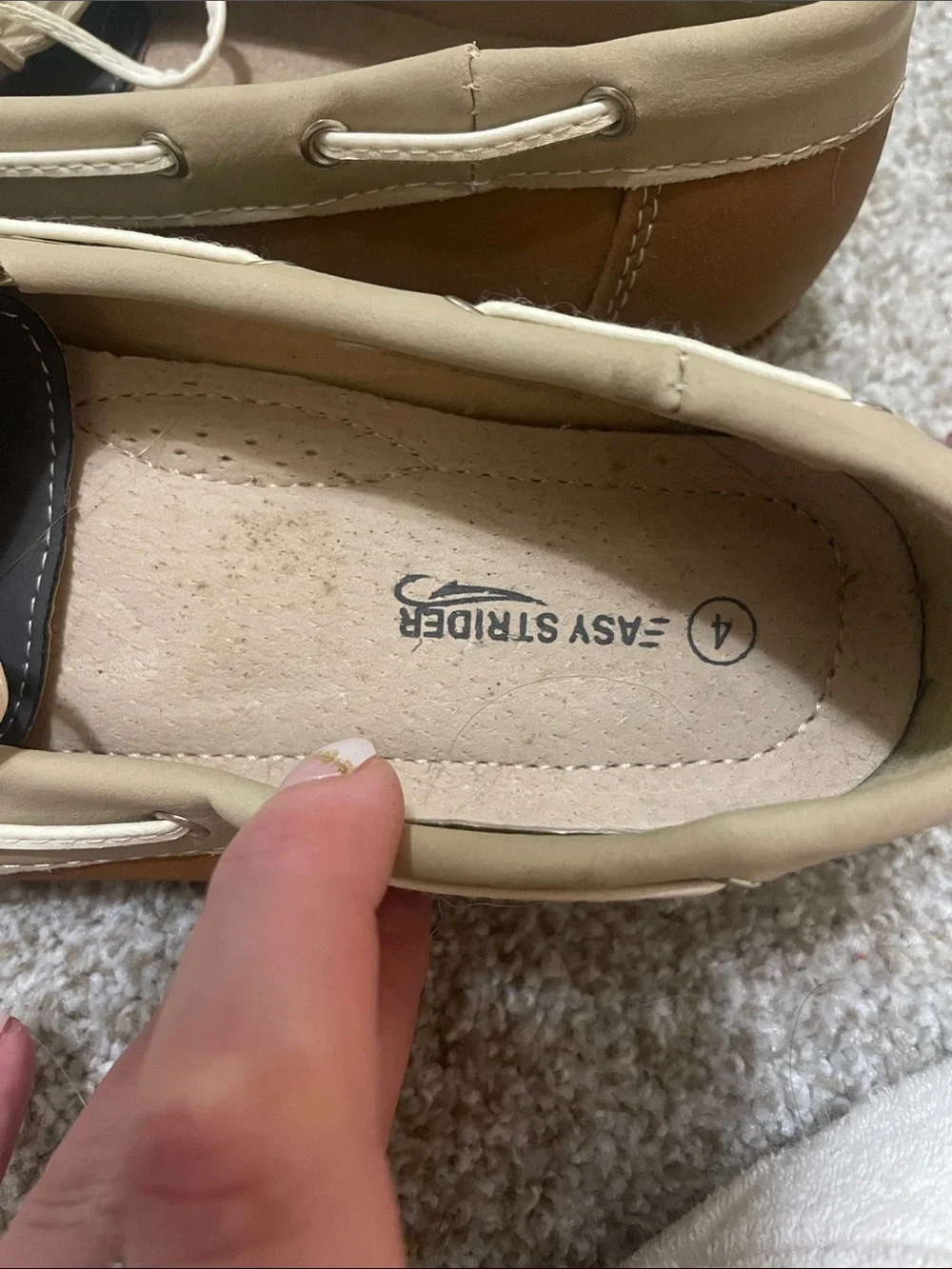 Kids Two-Tone Brown & Tan Moccasin Dress Shoes